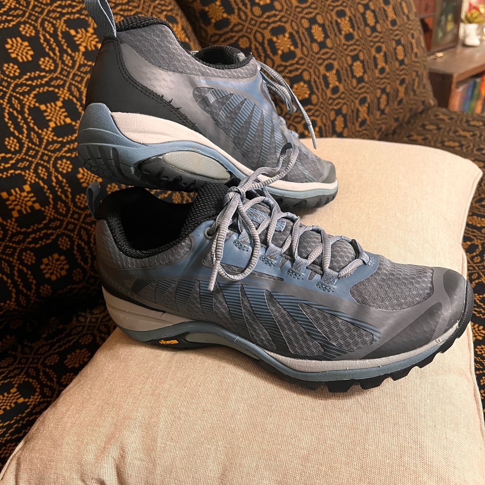 Merrell Gray Blue Sneakers Size 9.5W - Picture 2 of 7
